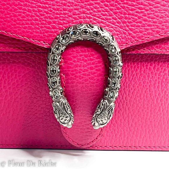 💛SOLD🖤 Gucci Dionysus Small Pink Shoulder Bag - Picture 2 of 5